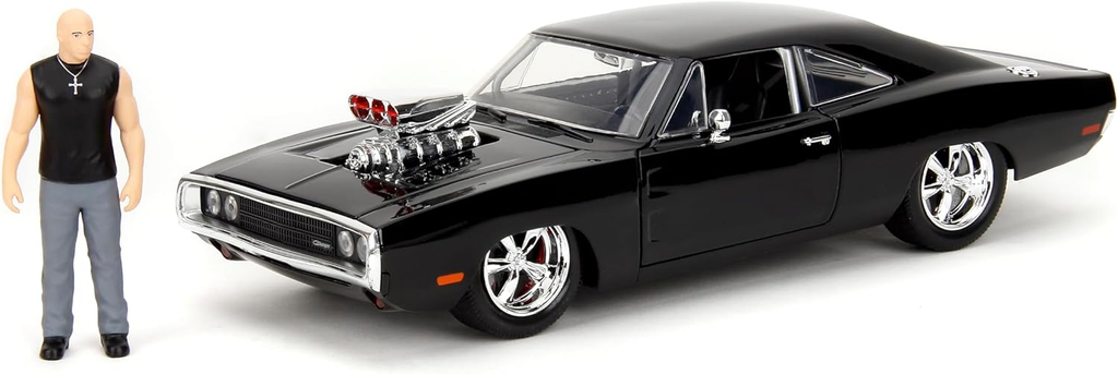 Jada : Dodge Charger R/T 1970 & Figurine Dom 