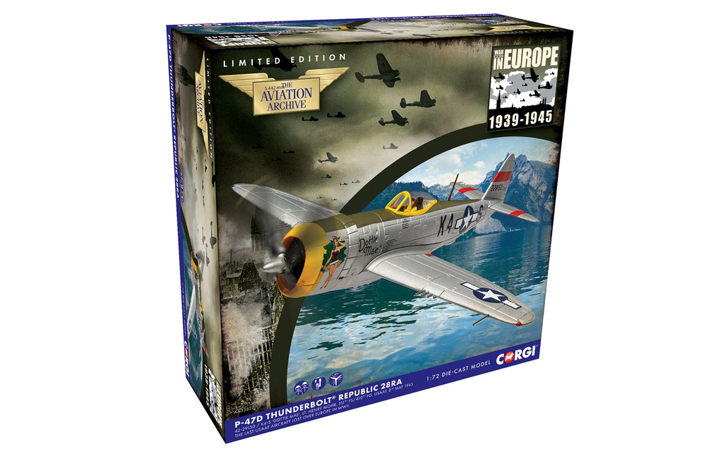 Corgi : P-47D Thunderbolt Republic 28RA │ Dottie Mae