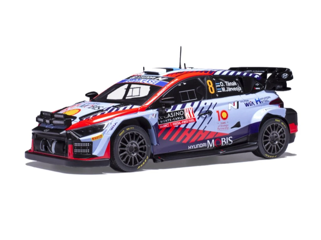 Ixo Models : Hyundai i20 N Rally1 │ No.8 Rallye Monte Carlo - 2024 