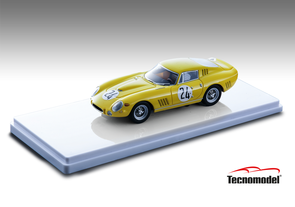 Tecnomodel : Ferrari 275 GTB-C Le Mans 24h 1965 ca r │ No.24 Ecurie Francorchamps - W. Mairesse - J. Beurlys  3place