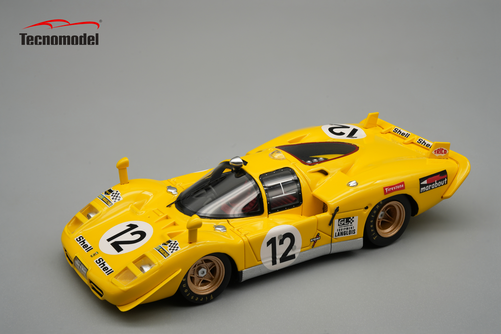 Tecnomodel :  Ferrari 512 S │No.12 Filippinetti Ecurie Francorchamp car 