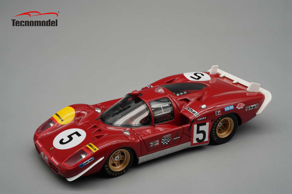 Tecnomodel : Ferrari 512 S Filippinetti │ No.5 J.ickx - Schetty