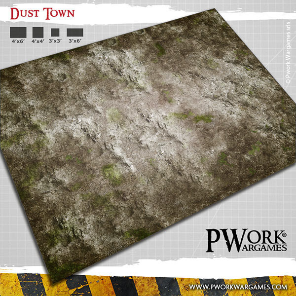 Pwork : Dust Town │ 120x180cm - Mouse Pad