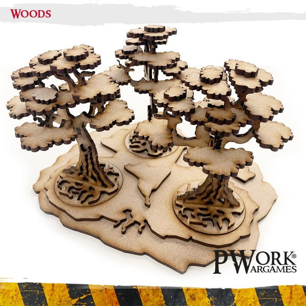 PWork Wargames : Woods │ MDF (copie)