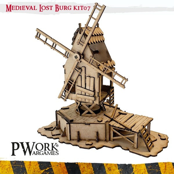 PWork Wargames : Lostburg Kit 07 │ MDF