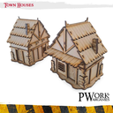 PWork Wargames : Town Houses │ MDF 