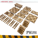 PWork Wargames : The Hive Kit 05 │ MDF