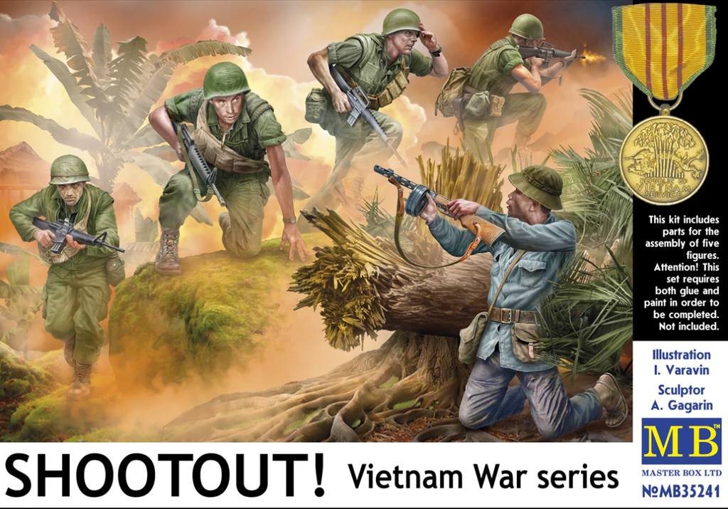 MasterBox : Shootout! │ Vietnam War Series 