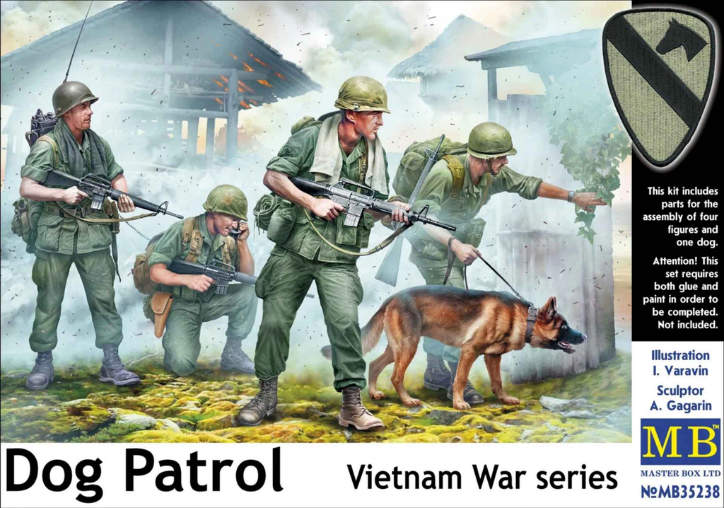 MasterBox : Vietnam War series Dog Patrol 