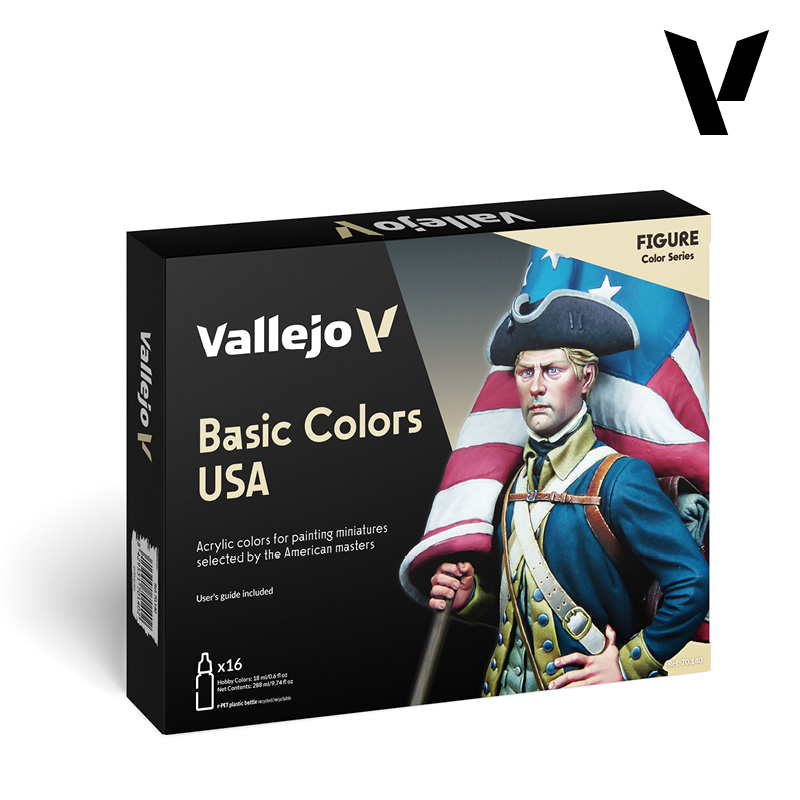 Vallejo : Couleurs de base des États-Unis  