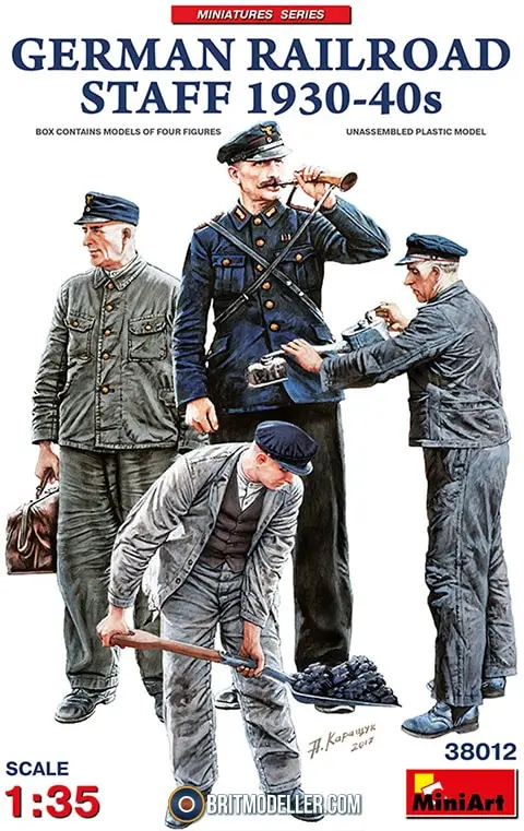 MiniArt : German Railroad Staff 1930-40s 