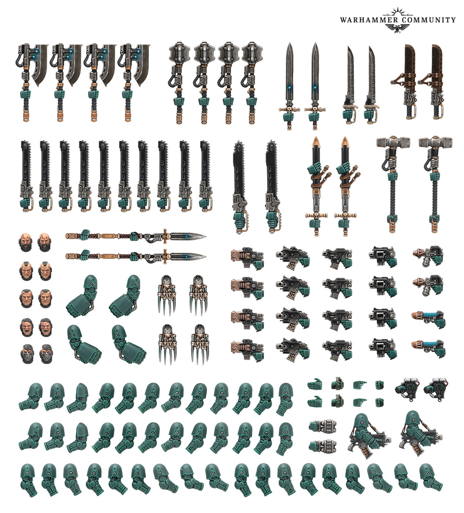 Legiones Astartes : Melee Weapons Upgrade │ Warhammer The Horus Heresy