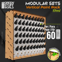 Green Stuff : Rack Modulaire pour peintures 17ml