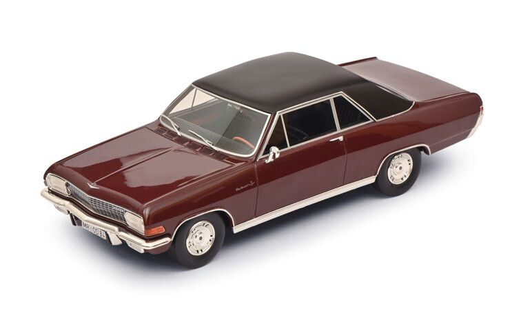 Schuco : Opel Diplomat A Coupé │ Bordeaux rouge