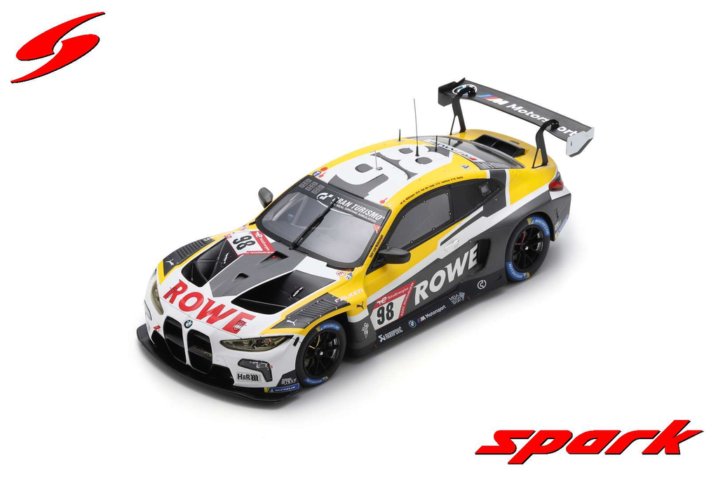 Spark : BMW M4 GT3 │ No.98 ROWE RACING 2nd 24H Nürburgring 2023 - M. Wittmann - S. van der Linde - D. Vanthoor - M. Martin