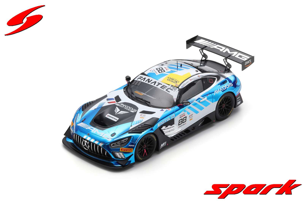 Spark : Mercedes-AMG GT3 │ No.88 AKKODIS ASP Team 2nd 24H Spa 2023 - R. Marciello - T. Boguslavskiy - J. Gounon