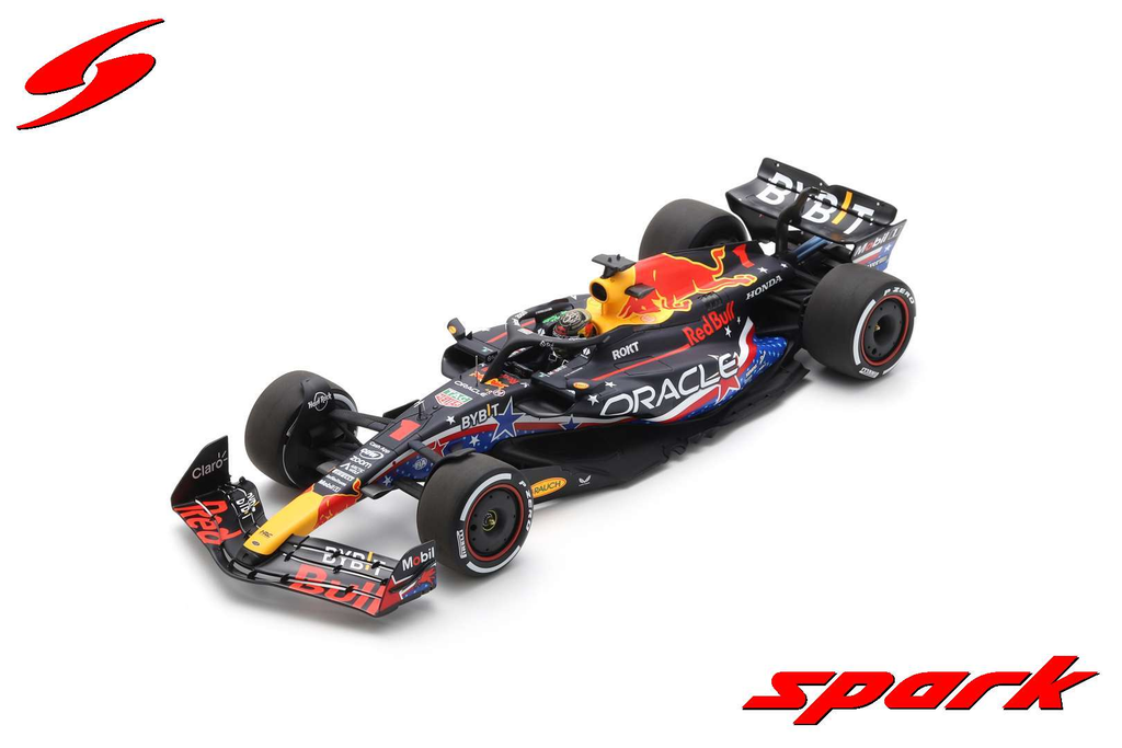 Spark : Oracle Red Bull Racing RB19 │ No.1 Oracle Red Bull Racing Winner USA GP 2023 Max Verstappen