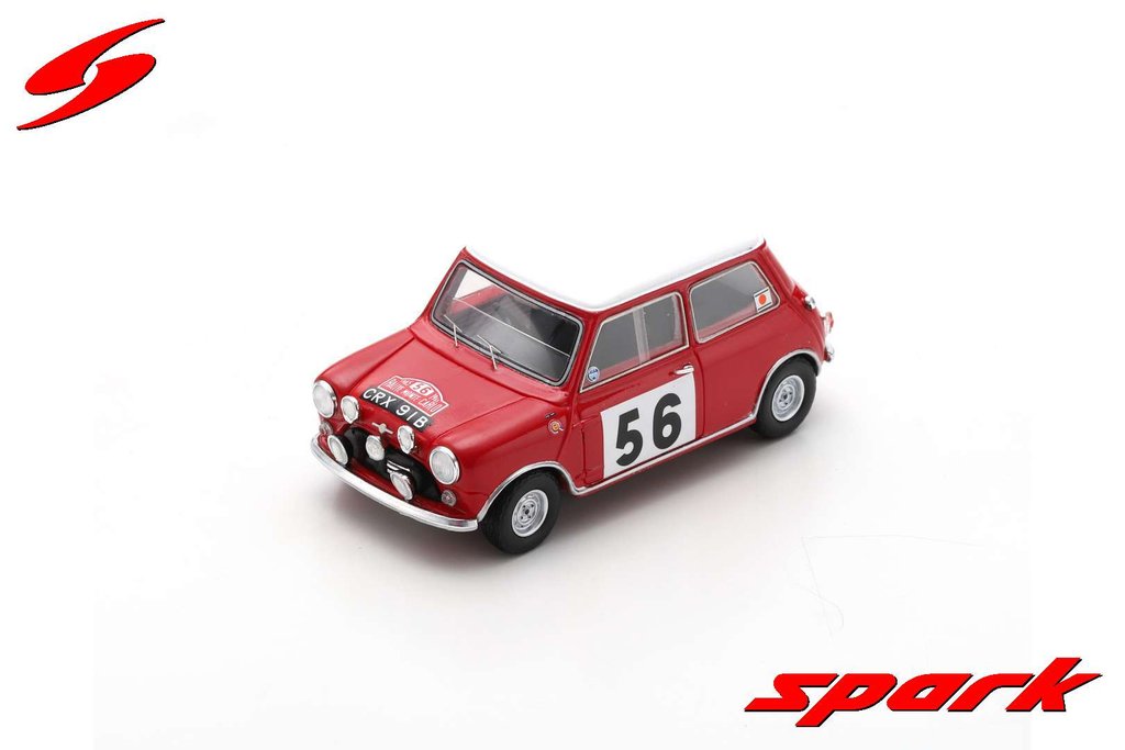 Spark : BMC Cooper S │ No.56 Rally Monte Carlo 1965 P. Hopkirk - H. Liddon