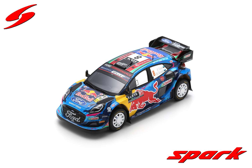 Spark : Ford Puma Rally1 No.8 M-SPORT Ford World Rally Team 6th Rally Safari 2023 O. Tänak - M. Järveoja