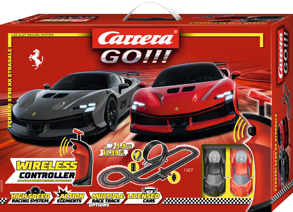 Carrera GO : Circuit Ferrari SF90 XX Stradale WIreless Control