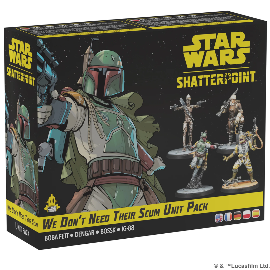 Shatterpoint : "We Don’t Need Their Scum" squad Pack