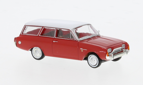 Brekina : Ford Taunus P3 Turnier │ Rouge 