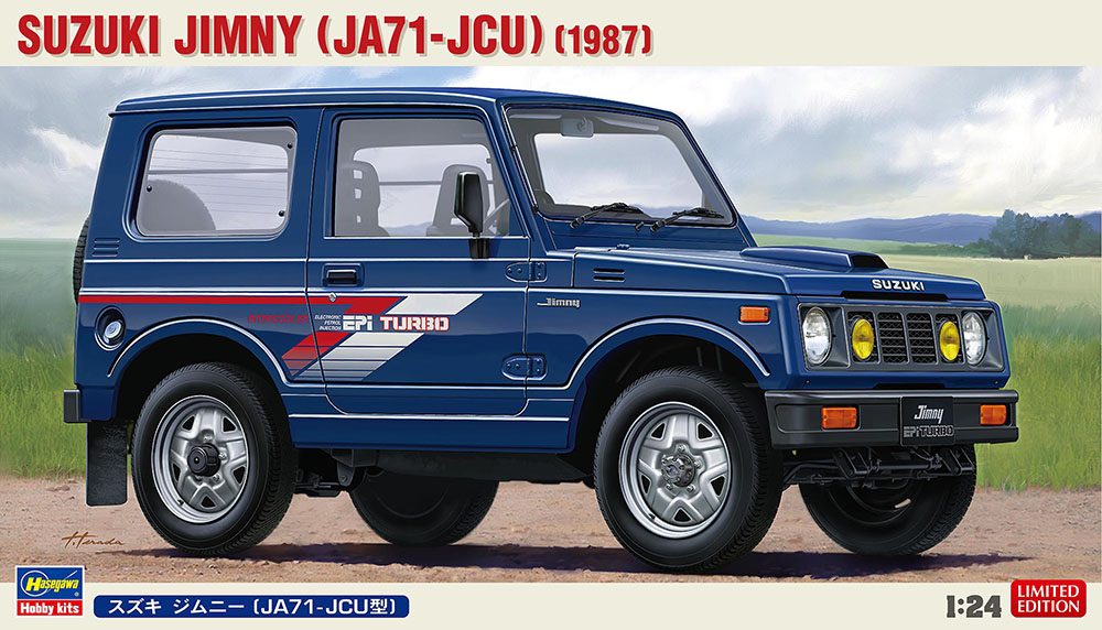 Hasegawa : Suzuki Jimny (JA71-JCU)  │ 1987 