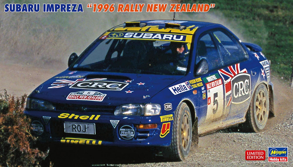 Hasegawa : Subaru Impreza │ 1996 - Rally New Zealand