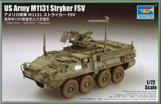 Trumpeter : M1131 Stryker Fire Support Vehicle 