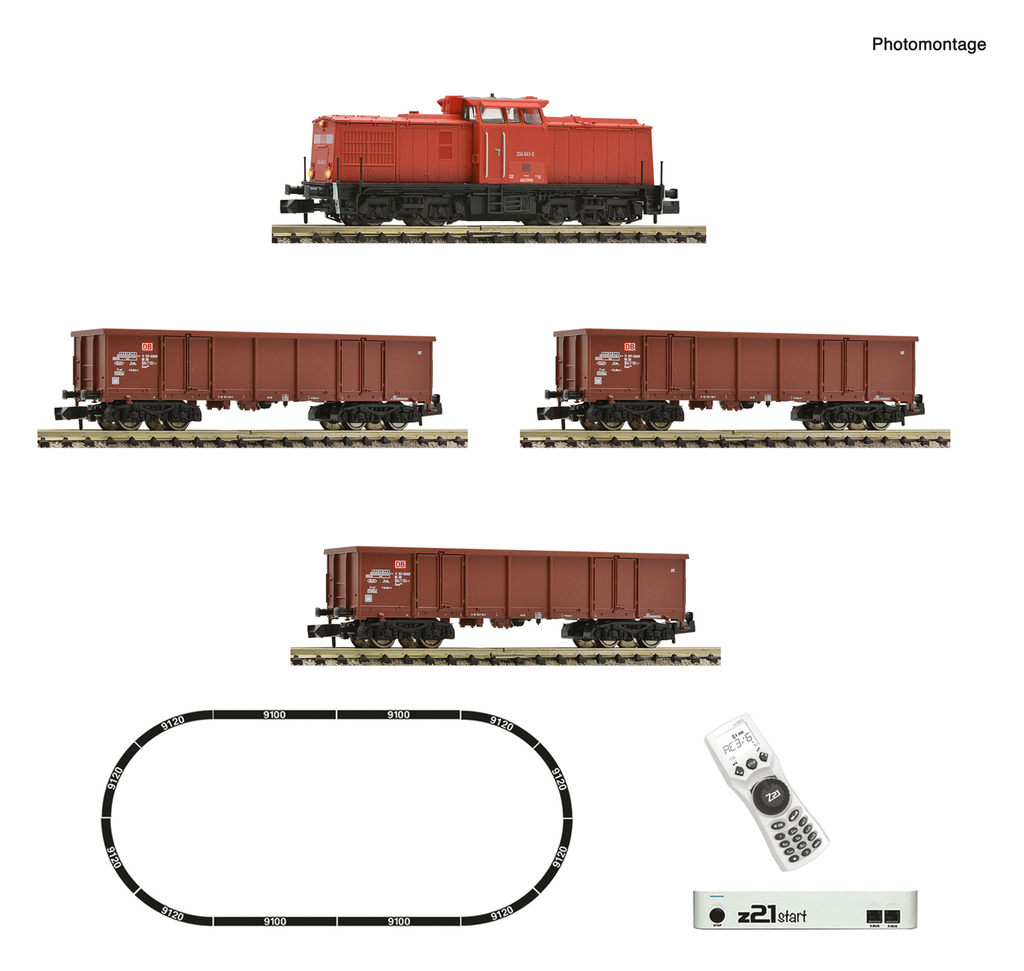 Fleischmann : Boite de Départ Digital Z21 BR204 - 3 wagons 