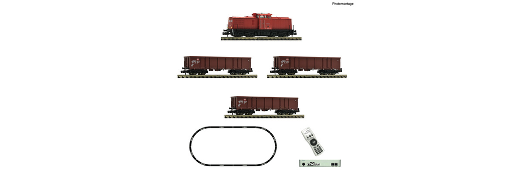 Fleischmann : Boite de Départ Digital Z21 BR204 - 3 wagons 