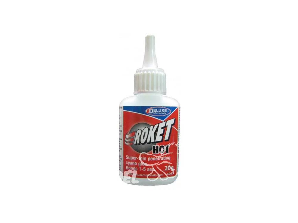 Deluxe : Colle Cyanoacrylate "Roket Hot"