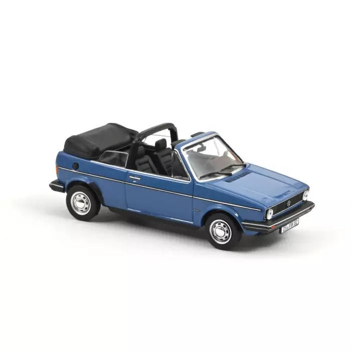 Norev : Volkswagen Golf Cabriolet 1981 │ Bleu Monaco