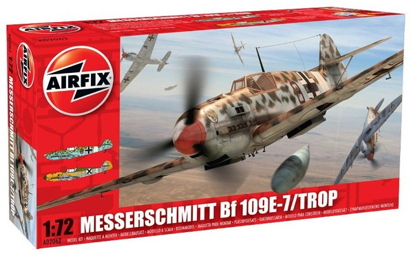 Airfix : Messerschmitt BF109E-7/Trop