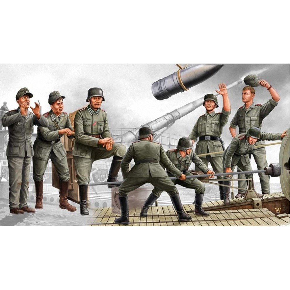 Trumpeter : German Leopold gun Crew