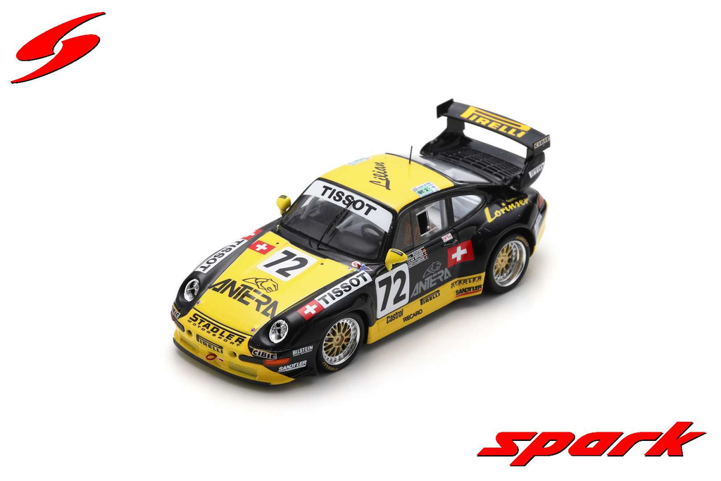 Spark : Porsche 911 GT2 │ No.72 Stadler Motorsport Le Mans 24H 1996 / E. Calderari - L. Bryner – U. Richter