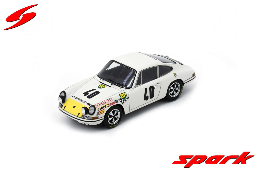 Spark : Porsche 911T │ No.40 11th Le Mans 24H 1969  - G. Chasseuil - C. Ballot lena