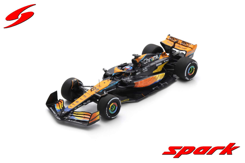 Spark : McLaren MCL60 │ No.81 McLaren 6th Abu Dhabi GP 2023 Oscar Piastri