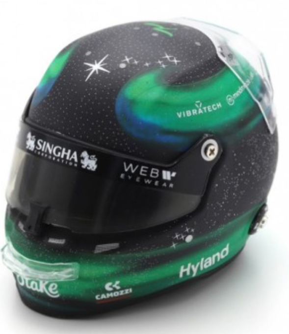 Spark : Casque F1 Valterri Bottas 2024