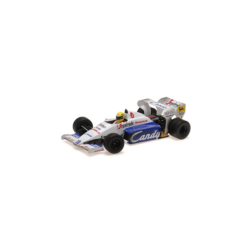 Minichamps : Toleman Hart TG184 Dirty version Ayrton Senna F1 2ème Monaco - 1984