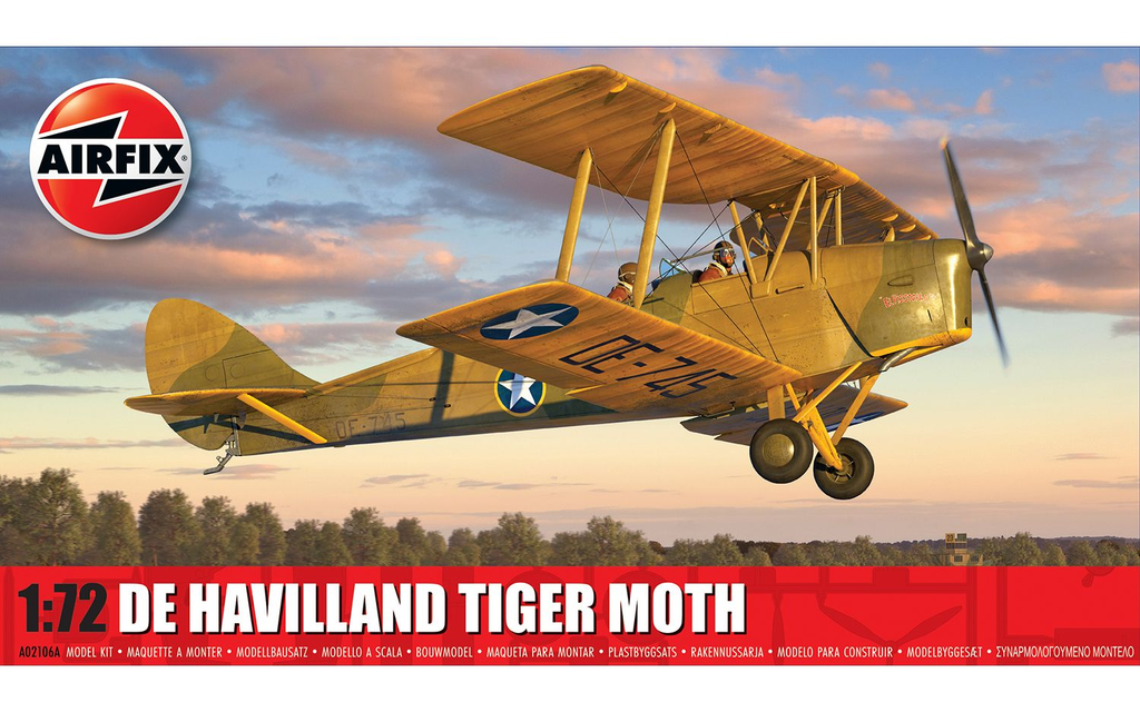 Airfix : De Havilland Tiger Moth 