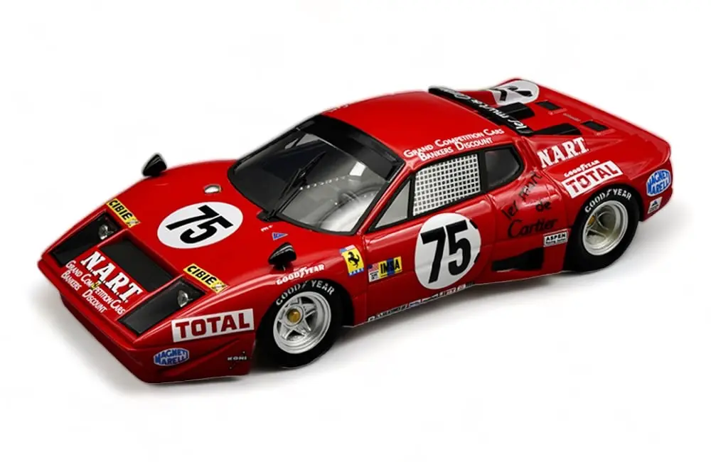 Tecnomodel : Ferrari 365 GTB 4 BB IMSA-NART │ 24H Du Mans 1977 / Migault - Guitteny