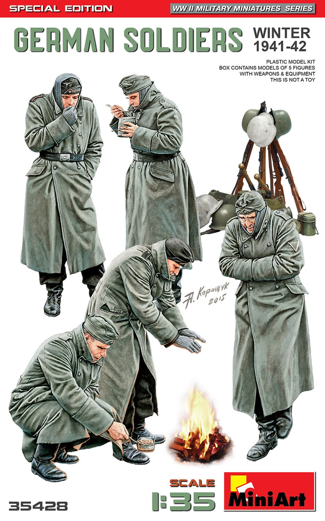 MiniArt : German Soldiers Winter 1941-42 