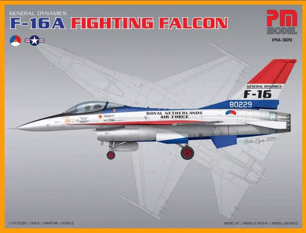 PM Model : F-16A Fighting Falcon Dutch & US Air Forces 