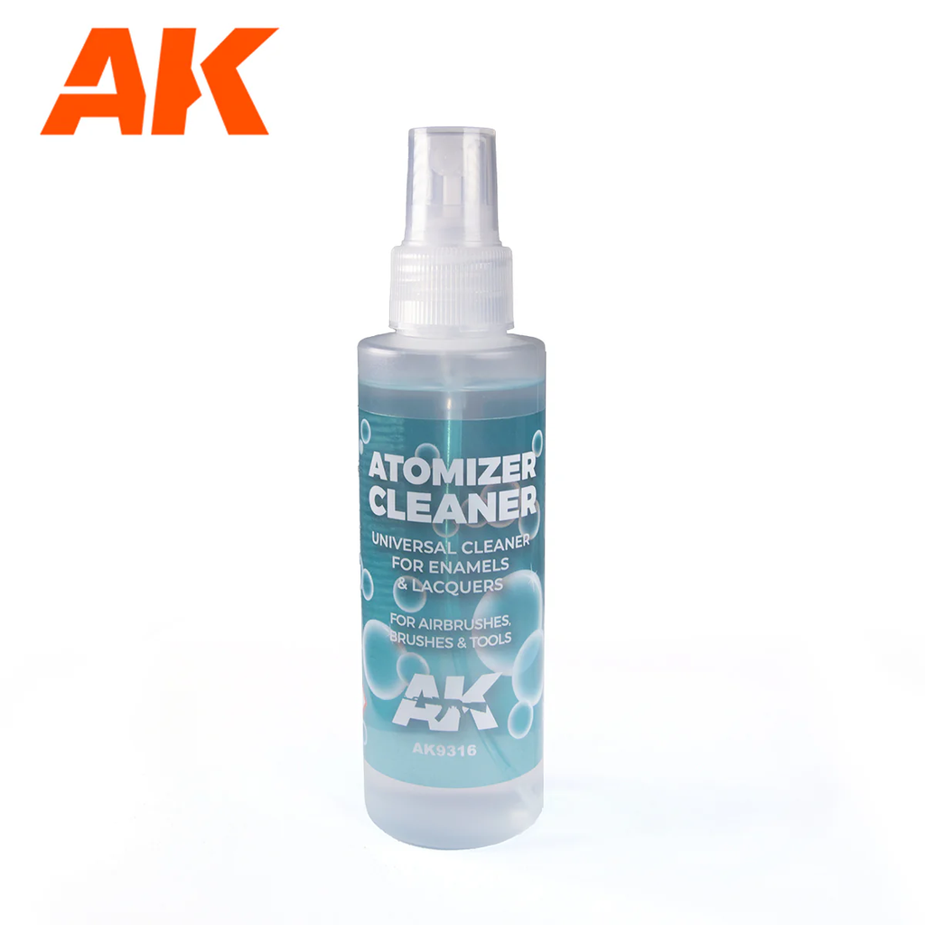 AK : Nettoyant pour peinture Email & Laque  - Atomizer Cleaner Enamels & Lacquers