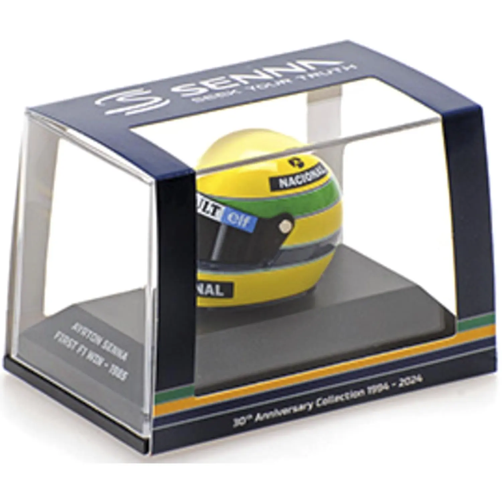 Minichamps : Casque Ayrton Senna First F1 Win 1985