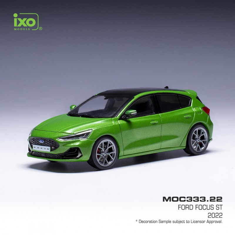 Ixomodels : Ford Focus ST 2022 Vert Métal