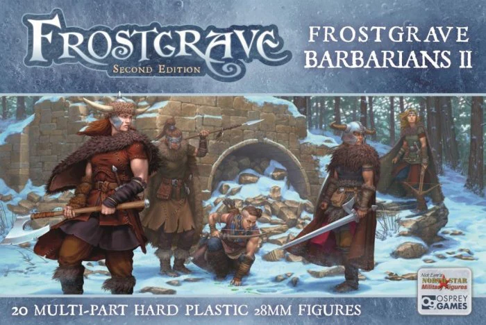 Frostgrave : Barbarians II (20 figurines)