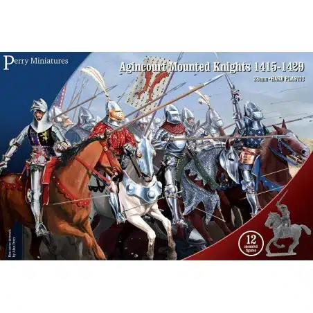 Perry Miniatures : Agincourt Mounted Knight 1415-1429 • 28mm