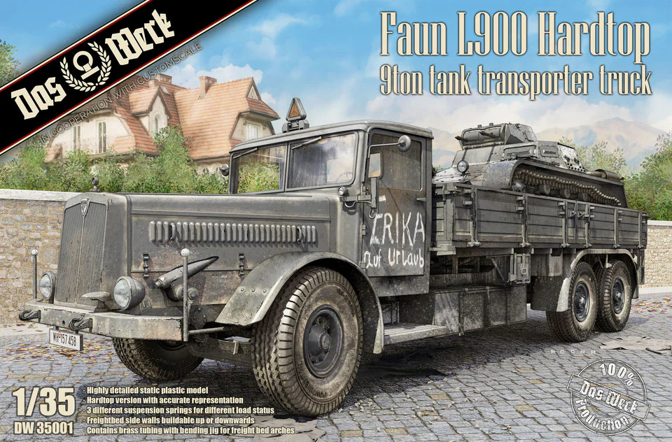 Das Werk : Faun L900 Hardtop • 9ton Tank Transporter Truck